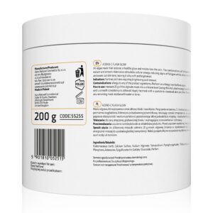 Rozświetlająca maska algowa z witaminą C ADENO-C Flash Glow 200 g – Apis Professional - obrazek 2