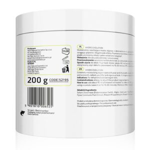 Ekstremalnie nawilżająca maska algowa z gruszką i rabarbarem AQUAXTREM™ HYDRO EVOLUTION 200 g Apis Professional - obrazek 2