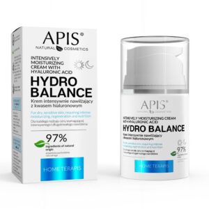 Krem intensywnie nawilżający z kwasem hialuronowym HYDRO BALANCE 50 ml Home terApis Apis Natural Cosmetics