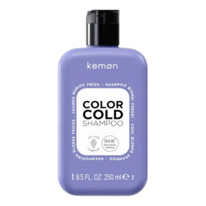 Fioletowy flasz szamponu Kemon Color Cold, 250ml