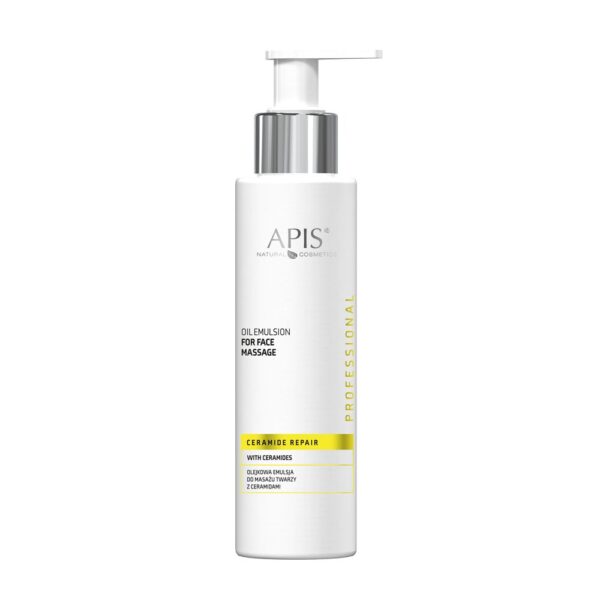 Regenerująca emulsja do masażu twarzy z ceramidami CERAMIDE REPAIR 150 ml – Apis Professional
