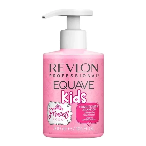 Revlon-Equave-Kids-Princess-Shampoo-2-In-1-Hipoalergiczny-szampon-dla-małych-księżniczek-300-ml Różowy flaкон Revlon Equave Kids Princess 2 w 1 szampoon dla dziewczynek