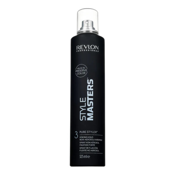 Revlon-Professional-Style-Masters™-Pure-Styler™-Strong-Hold-Spray-Lakier-mocny-w-atomizerze-325-ml Lakier do włosów Revlon Style Masters Pure Styler Strong Hold Spray 325 ml, mocne utrwalenie