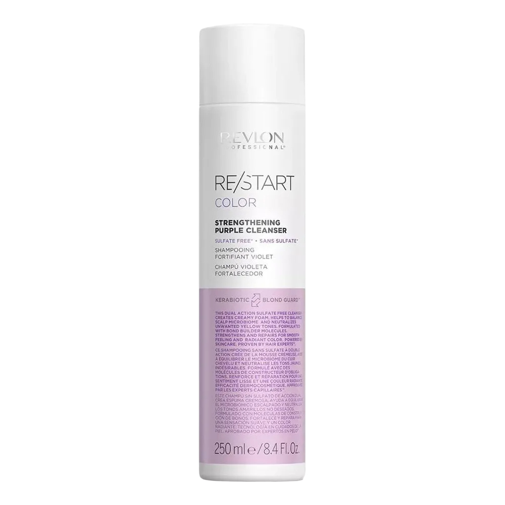 Revlon RE/START Color Strengthening Purple Cleanser szampon do włosów blond 250 ml