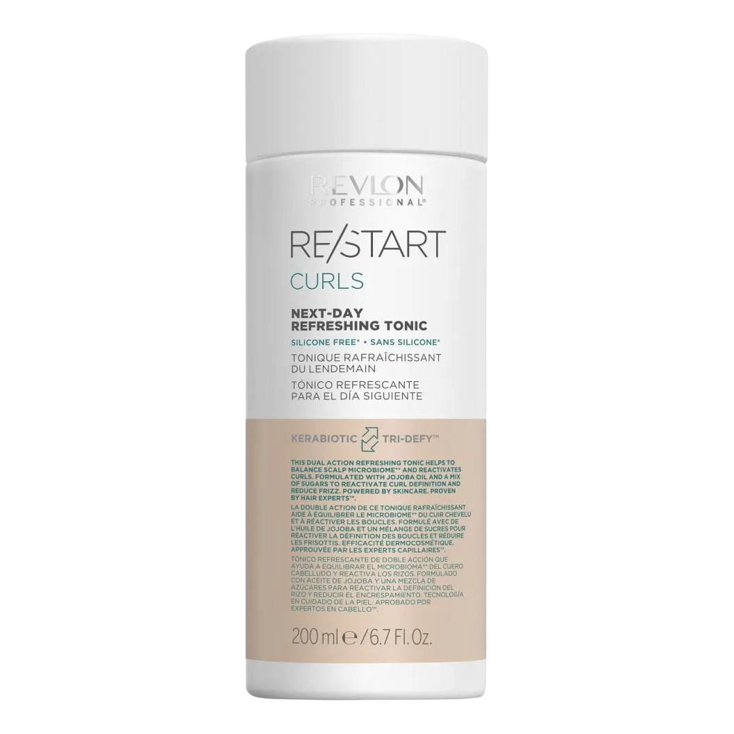 Tonik odświeżający do loków Revlon RESTART Curls Next Day Refreshing Tonic 200 ml