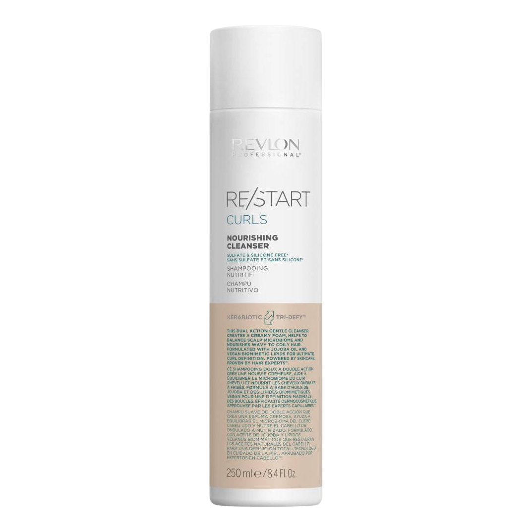 Szampon odżywczy Revlon RE/START Curls, butelka 250 ml