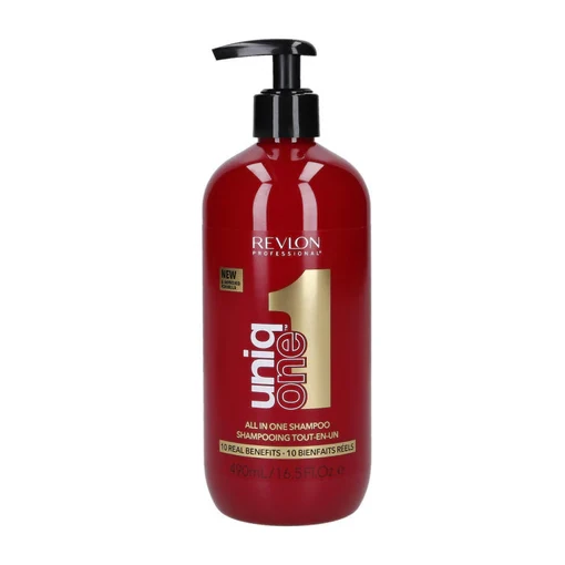 Szampon Revlon UniqOne bez siarczanów 490 ml do pielęgnacji i wygładzania włosów.