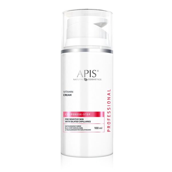 Witaminowy krem do cery naczynkowej COUPEROSE-STOP 100 ml Apis Professional