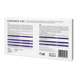 Biostymulujące ampułki z roślinnymi egzosomami EXOSOMES PRO 10 × 3 ml Apis Professional - obrazek 2